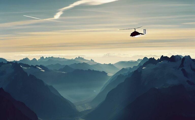 Explore The Magnificent Mont Blanc Aboard a Helicopter